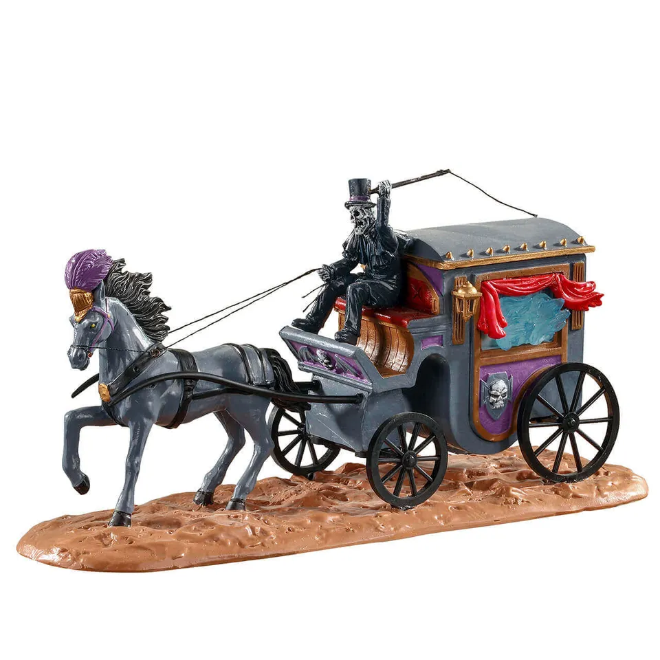 lemax-phantom-coach-spooky-town-kutsche image 1