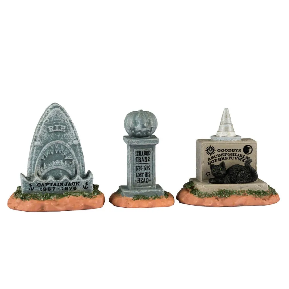 lemax-horrid-headstones-spooky-town-accessoire image 1