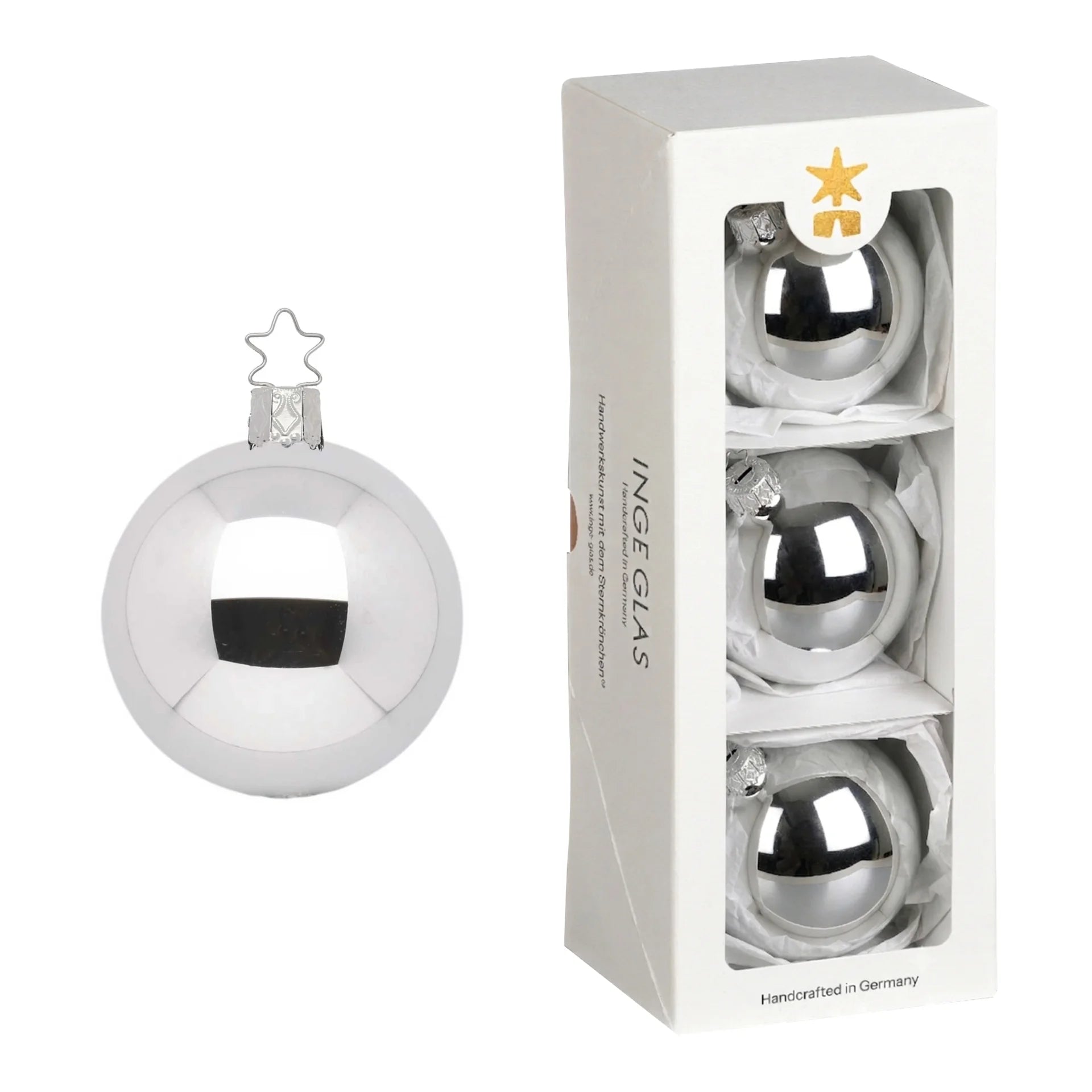 inge-glas-manufaktur-christbaumkugeln-glas-silber-glanz-8-cm-6er-set-nein-einzel image 1