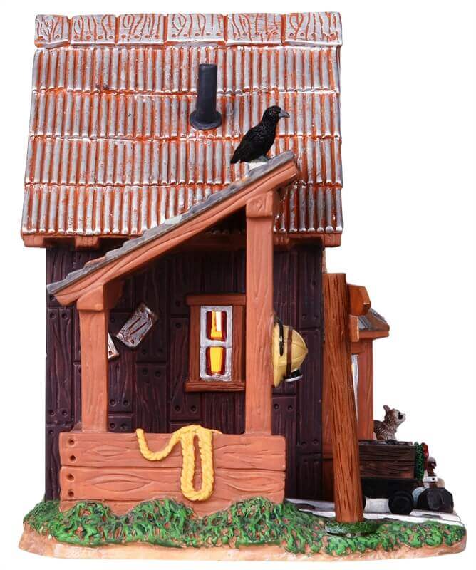 lemax-miners-shack-miniatur-h-tte-f-r-weihnachtsdorf image 3
