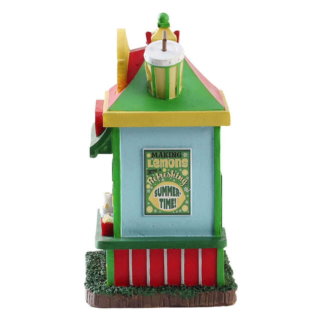 lemax-lemonade-popcorn-stand-miniaturstand image 2