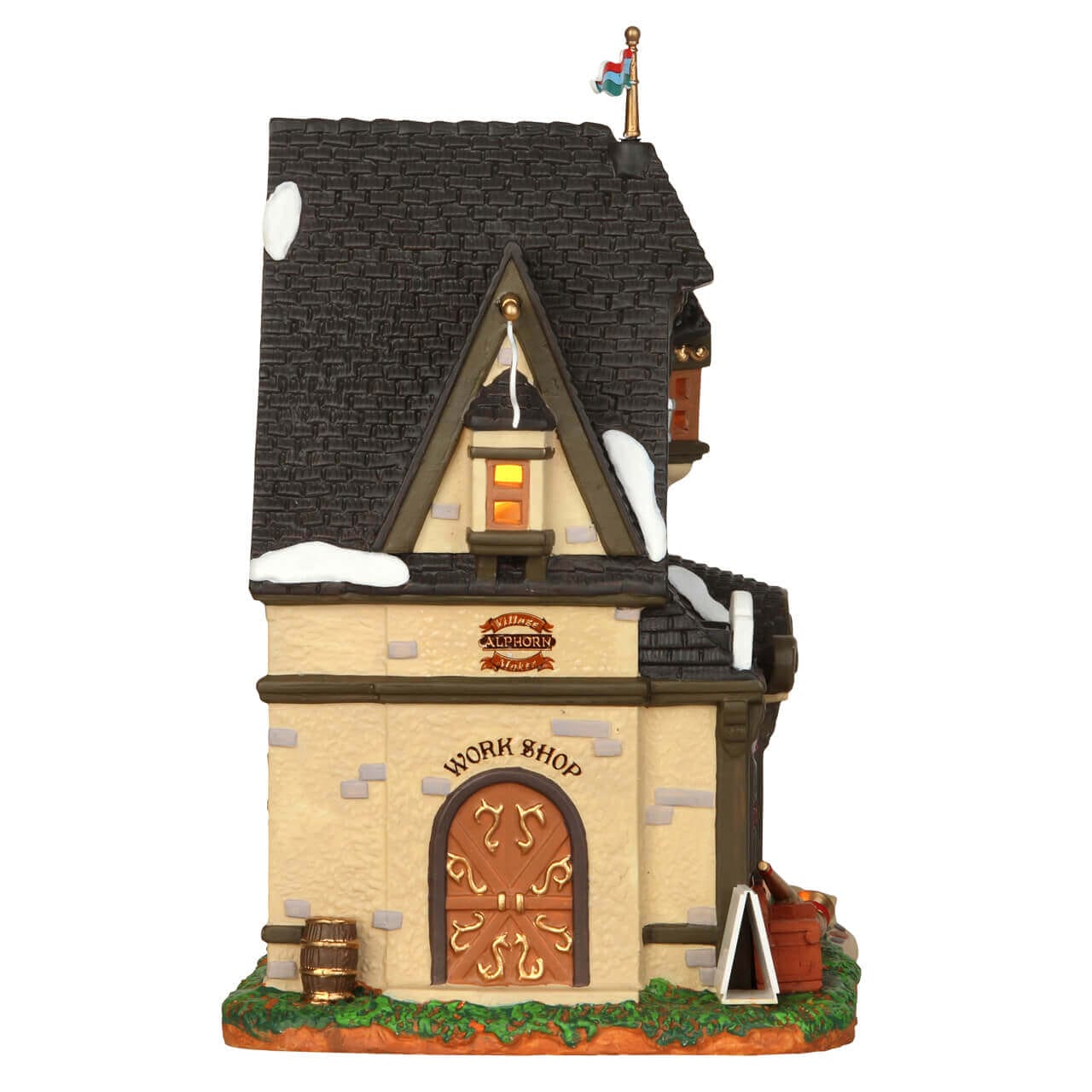 lemax-village-alphorn-maker-miniaturszene image 2