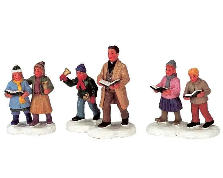 lemax-singing-pastor-little-flock-figuren-set image 1