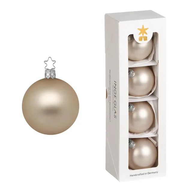 inge-glas-christbaumkugel-steinbock-matt-6-cm-creme image 1