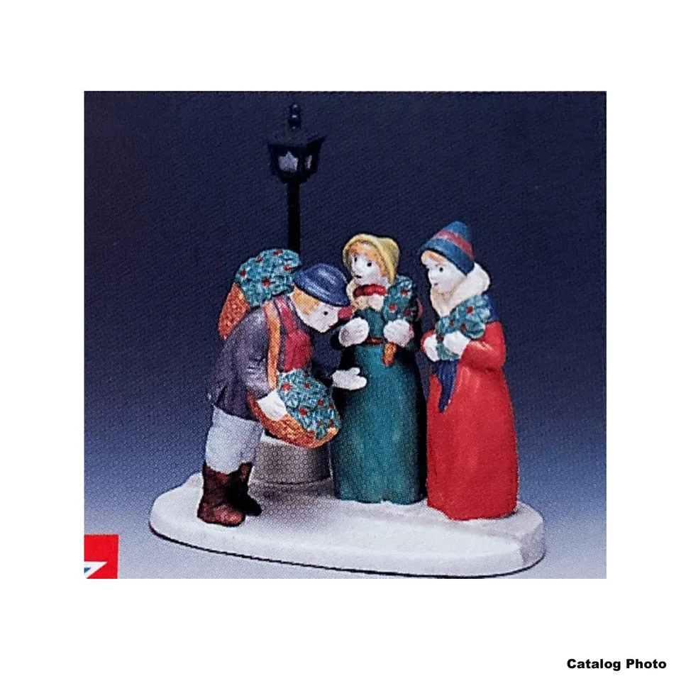 lemax-holly-vendor-marktstand-figur image 1