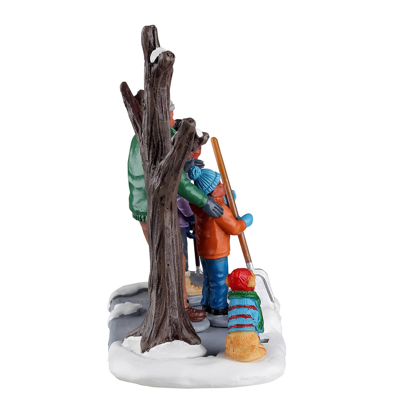 lemax-shoveling-the-driveway-harvest-crossing-figuren-set image 2