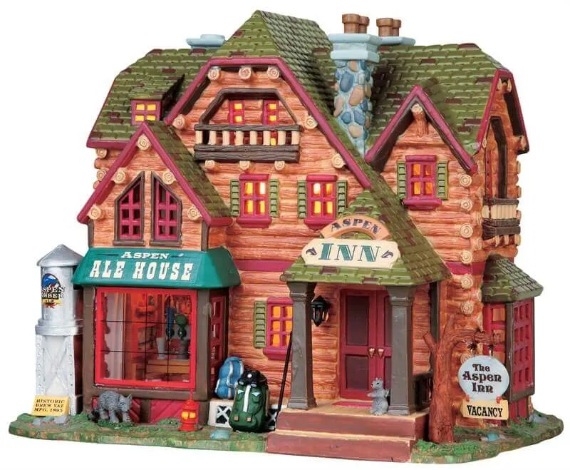 lemax-aspen-inn-ale-house-beleuchtetes-miniatur-geb-ude image 1