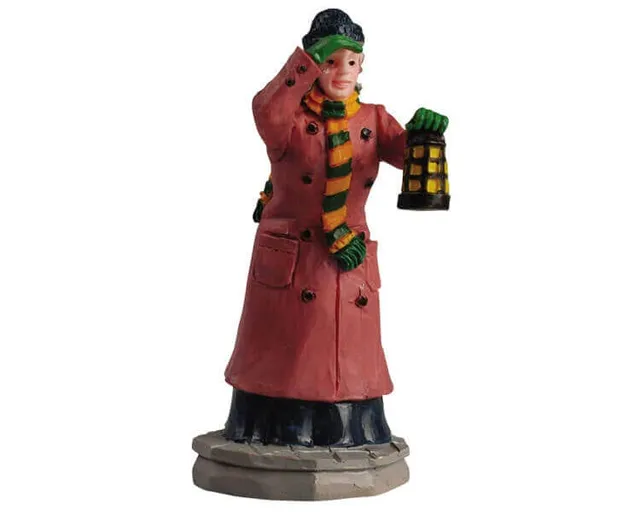lemax-lighting-the-way-miniaturfigur-f-r-weihnachtsdorf image 1