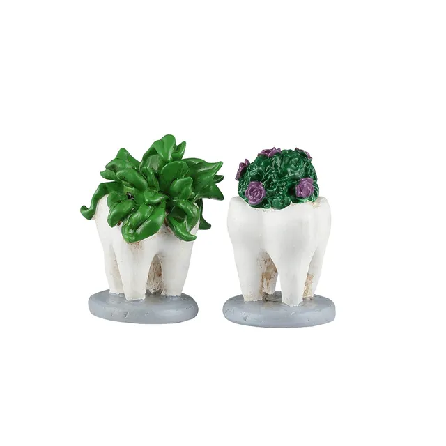 lemax-tooth-plants-spooky-town-miniaturfigur image 1