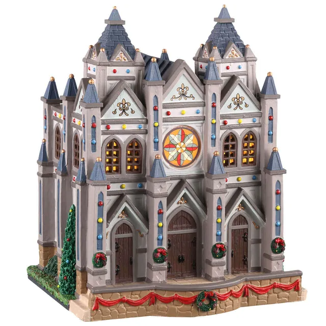lemax-christmas-at-the-cathedral-miniatur-kathedrale-holidays-seasons image 1