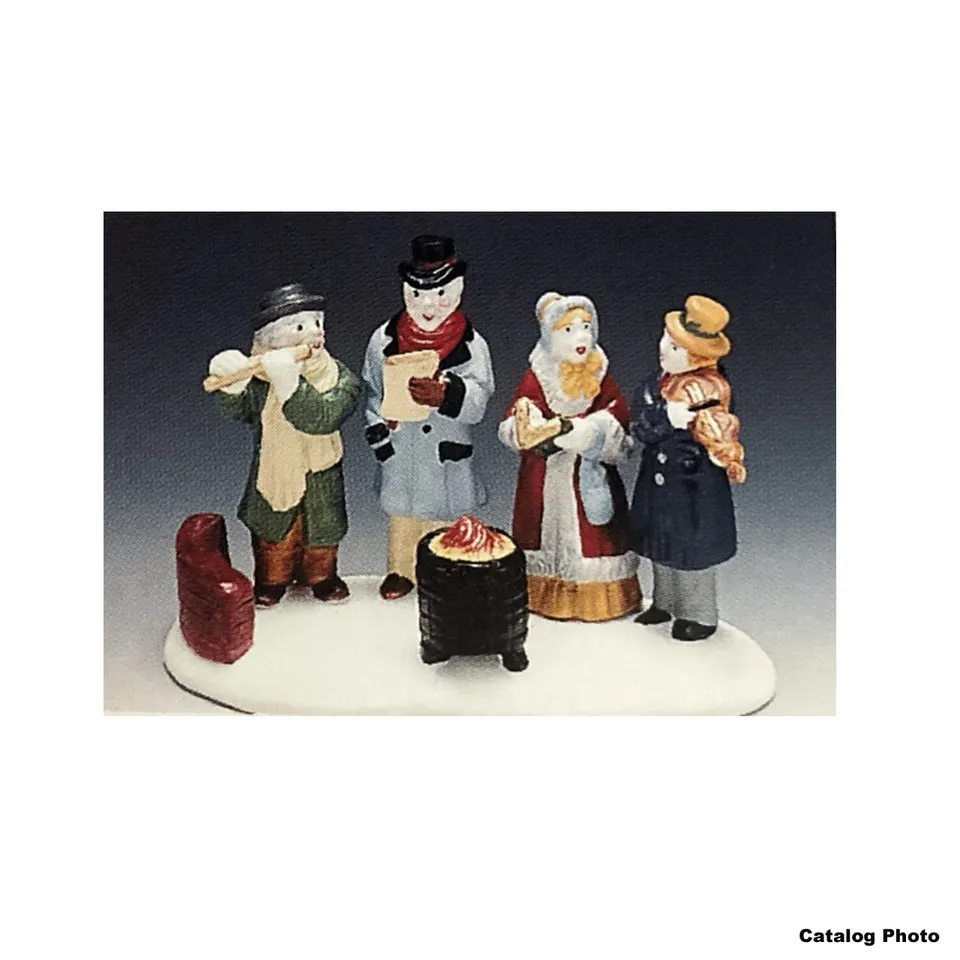 lemax-carolling-quartet-holidays-figuren-set image 1