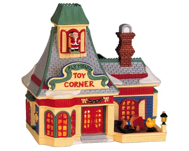 lemax-plymouth-toy-corner-spielzeugladen-haus image 1