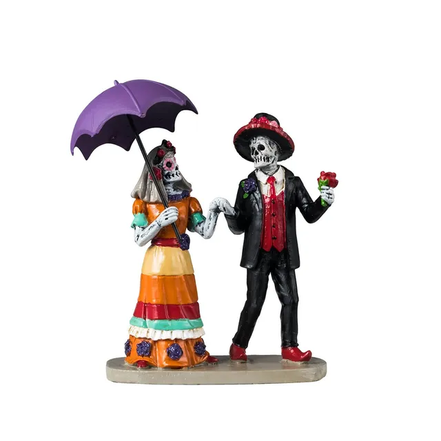 lemax-los-muertos-romance-spooky-town-miniaturszene image 1