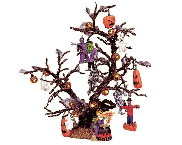 lemax-decorated-halloween-tree-beleuchteter-miniaturbaum image 1