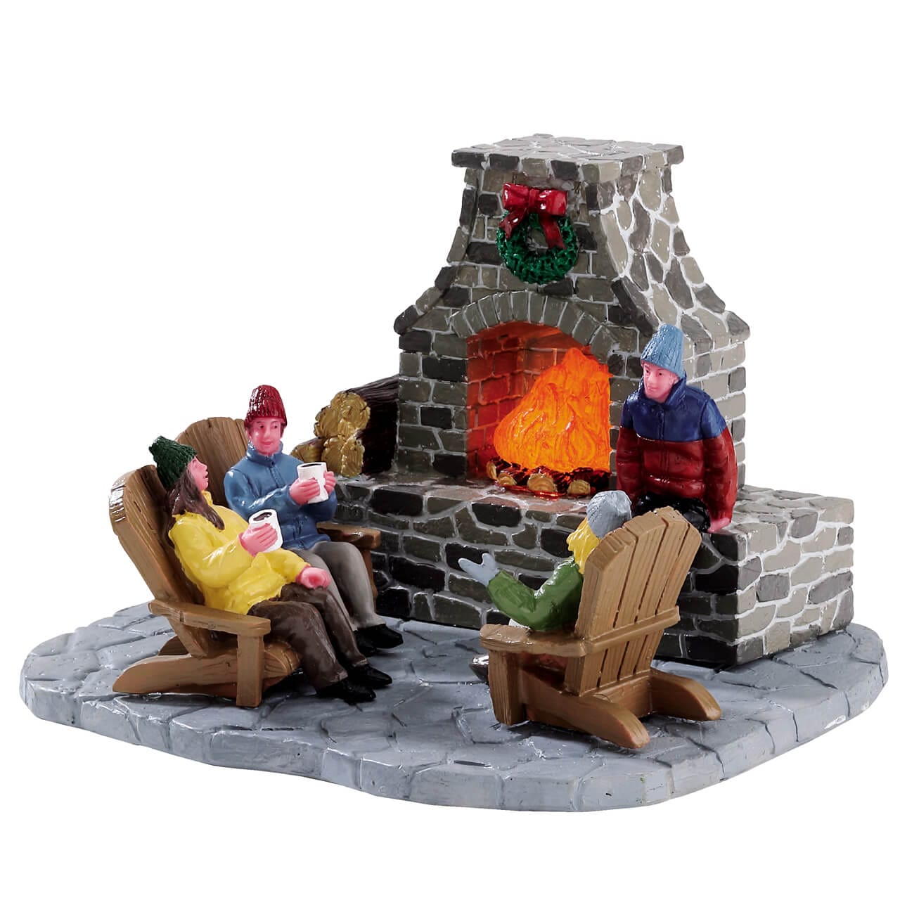 lemax-outdoor-fireplace-kamin-f-r-weihnachtsdorf image 5