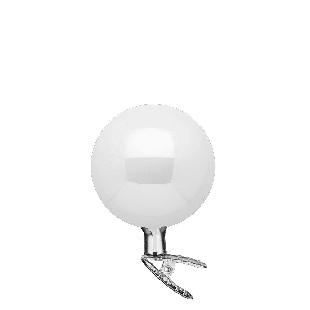 inge-glas-kugeln-auf-clip-christbaumschmuck-10-cm-porzellanwei-opal image 1