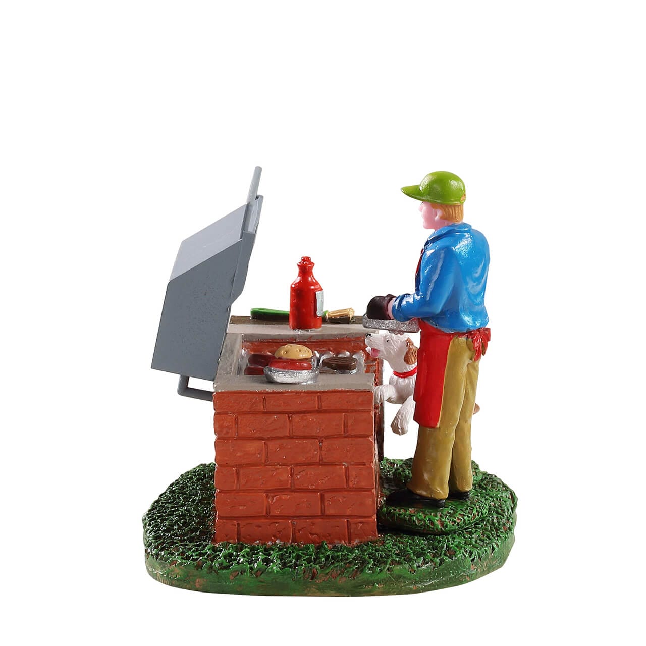lemax-holidays-seasons-bbq-weekend-miniatur-grillparty-figuren-set image 2