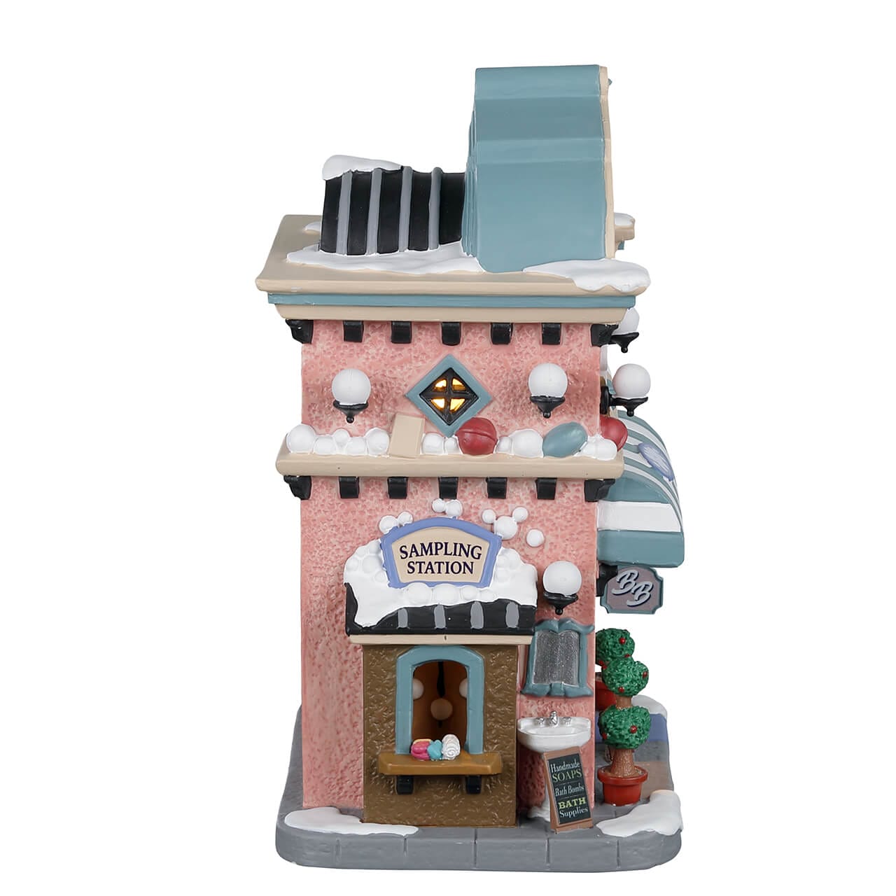 lemax-bubble-boutique-beleuchtetes-weihnachtsdorf-haus-caddington-village image 2