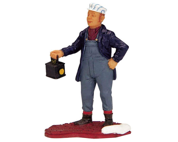 lemax-engineer-handbemalte-figur-f-r-winterdorf-und-weihnachtsdeko image 1