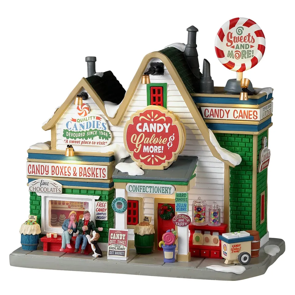 lemax-candy-galore-more-beleuchtetes-s-igkeiten-haus image 1