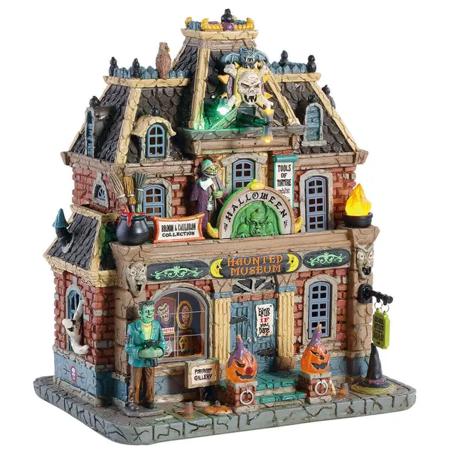 lemax-haunted-museum-grusel-geb-ude-spooky-town image 1