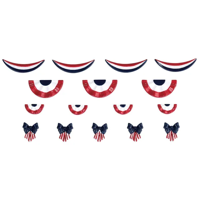 lemax-american-flag-decoration-miniatur-flaggen-deko image 1