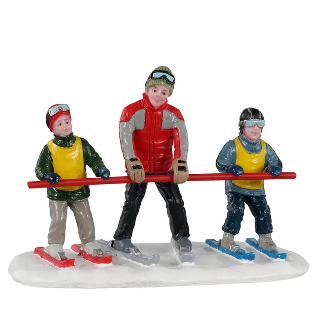 lemax-bunny-slope-beginners-vail-village-skischule-figuren image 1