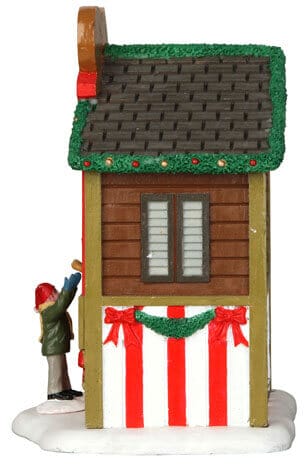 lemax-pretzel-stand-beleuchteter-marktstand-miniatur image 2