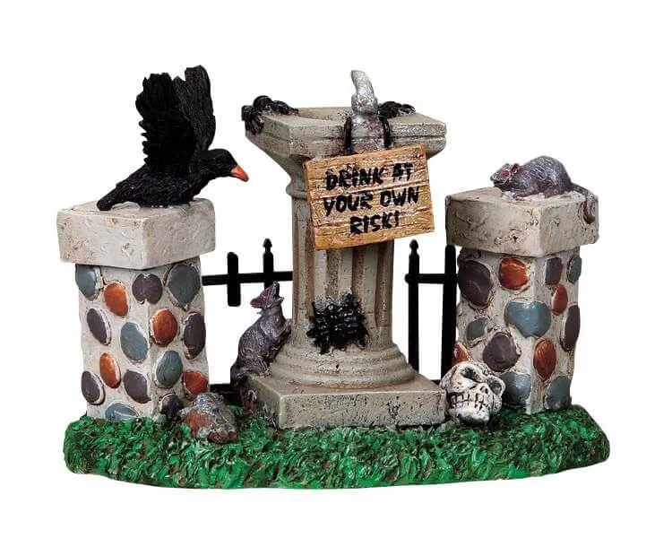 lemax-creepy-fountain-spooky-town-miniatur-brunnen image 1