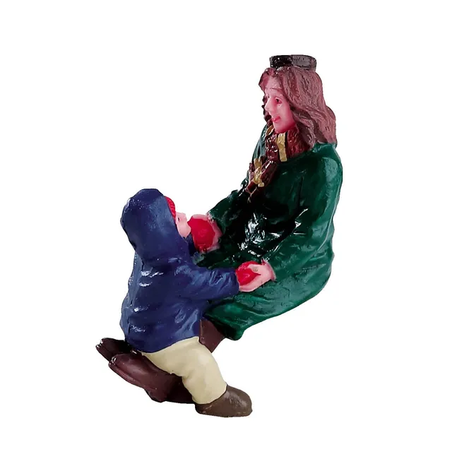 lemax-bench-figures-sitzende-figuren-miniatur-set image 1