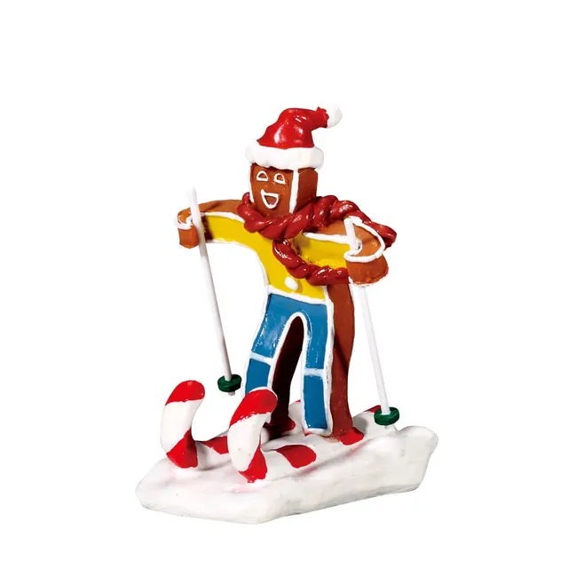 lemax-candy-cane-skier-sugar-n-spice-figur image 1