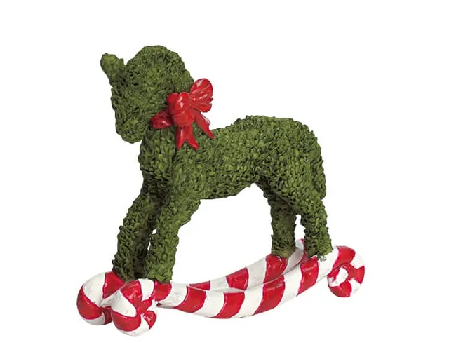 lemax-rocking-horse-topiary-weihnachtsfigur image 1