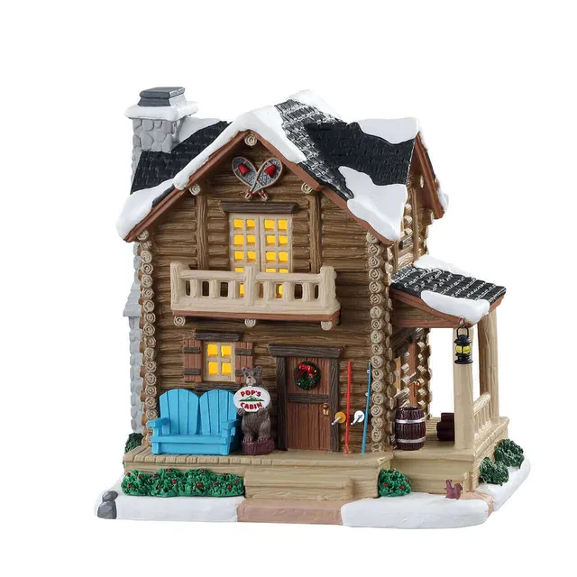 lemax-pop-s-cabin-beleuchtetes-winter-h-uschen-vail-village image 1