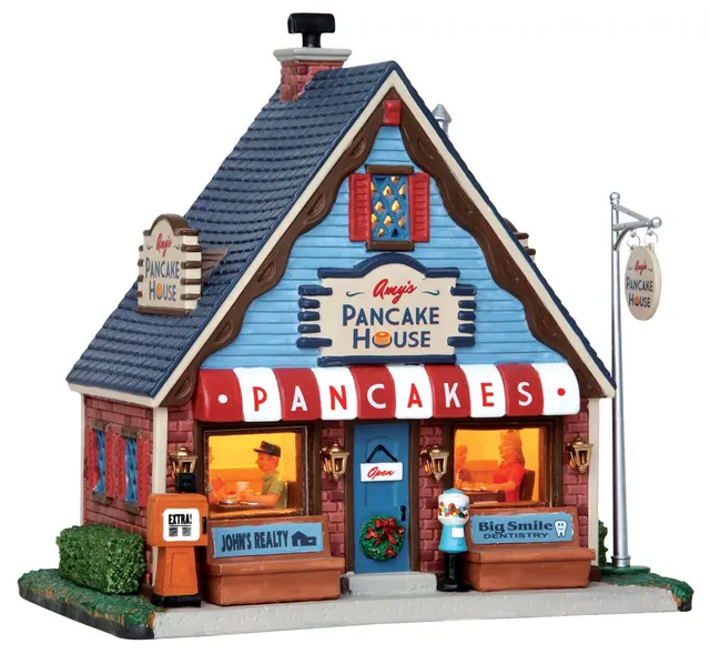 lemax-amy-s-pancake-house-miniaturgeb-ude image 1