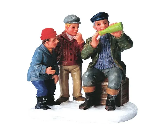 lemax-message-in-a-bottle-miniatur-szene image 1