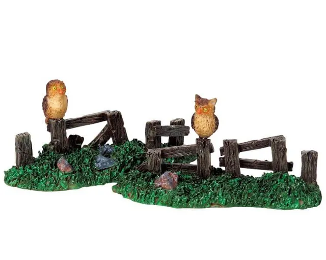 lemax-old-rickety-fence-spooky-town-miniatur-zubeh-r image 1