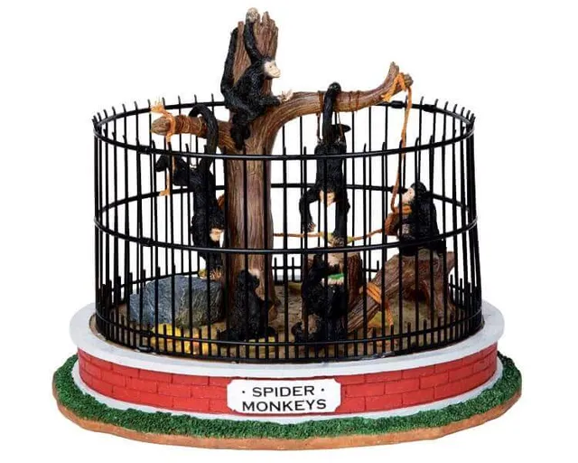 lemax-monkey-habitat-miniatur-tiergehege image 1