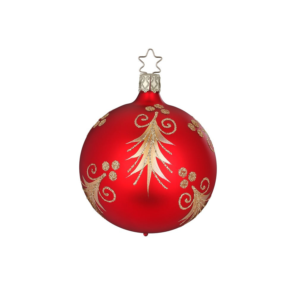 inge-glas-manufaktur-festliche-tanne-6-cm-christbaumkugel-mit-tannenmotiv image 1