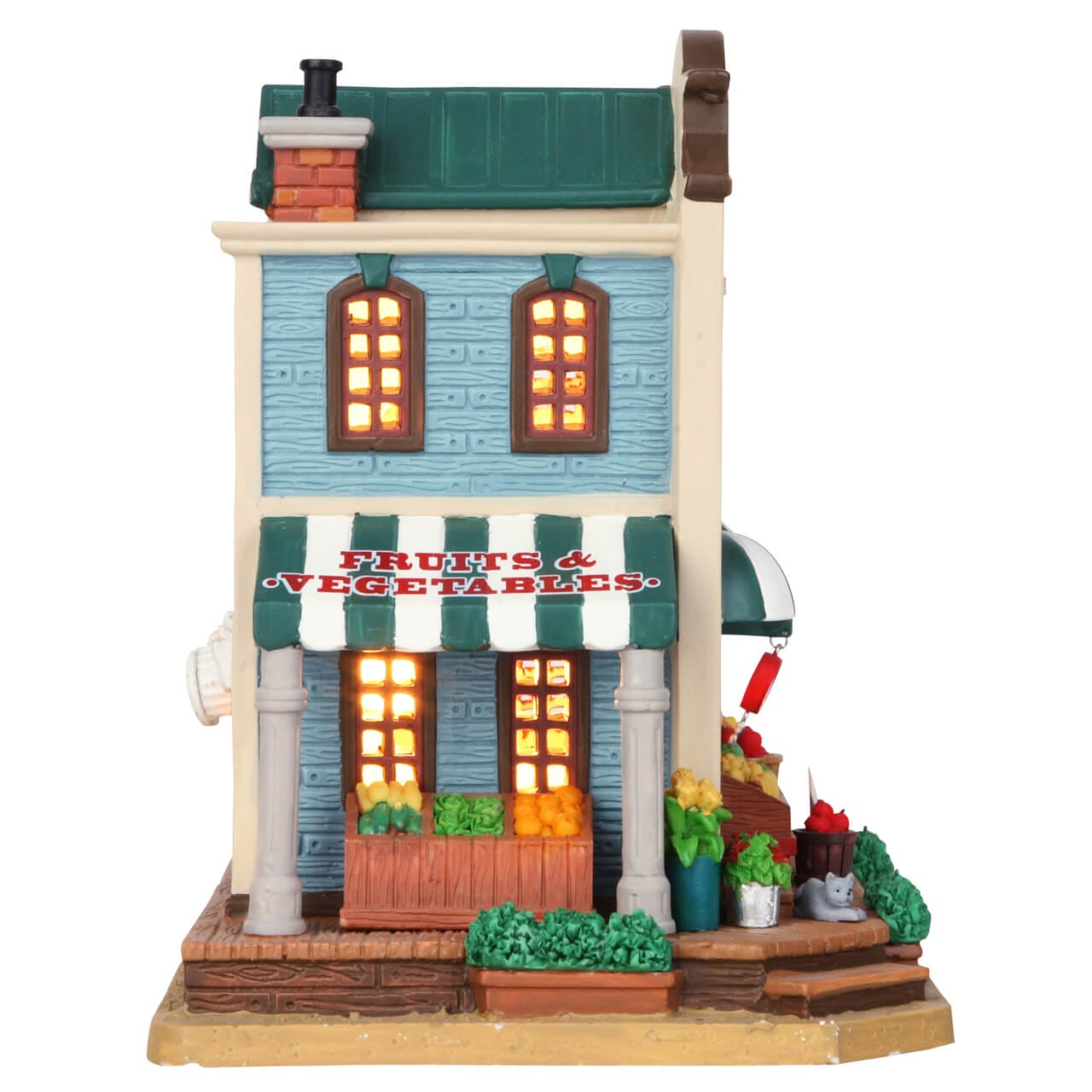 lemax-kelly-s-corner-grocery-weihnachtsdorf-laden image 3