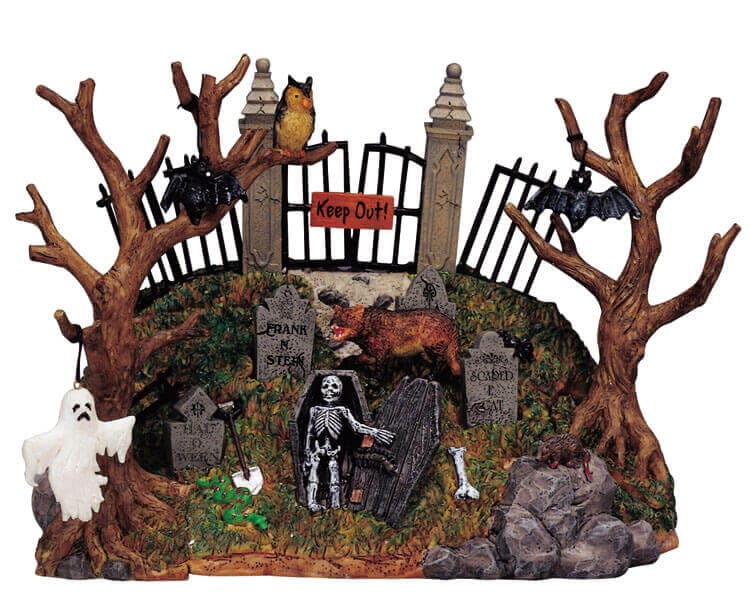 lemax-spooky-knoll-miniaturhaus-halloween image 1