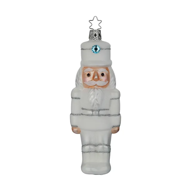 inge-glas-nussknacker-wei-15-cm-christbaumkugel image 1