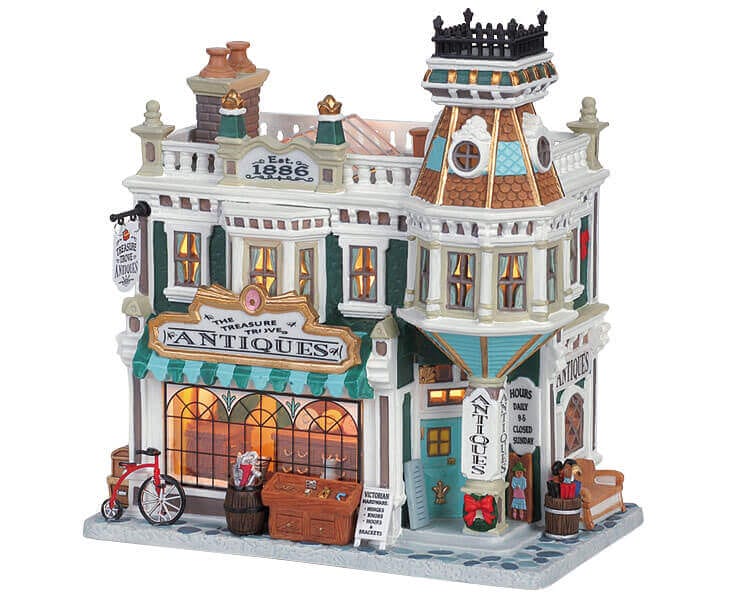lemax-holidays-seasons-treasure-trove-antiques-antiquit-tenladen-modell-f-r-die- image 1