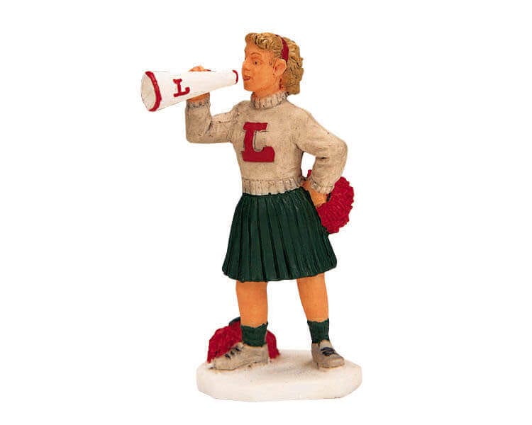 lemax-cheerleader-miniaturfigur-weihnachtsdorf-figur image 1