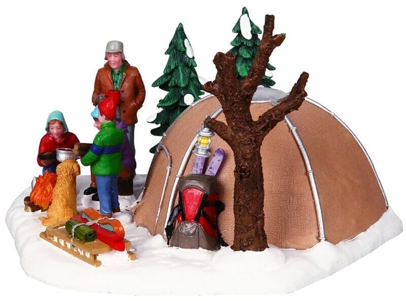lemax-winter-camping-figurenszene image 2