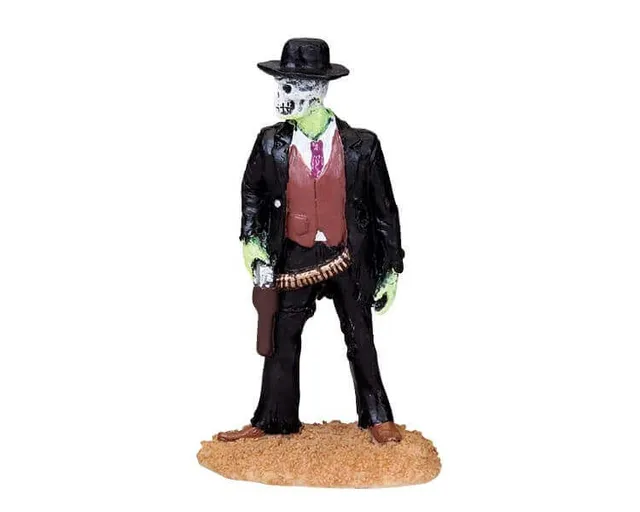 lemax-quick-draw-duell-figur-spooky-town image 1