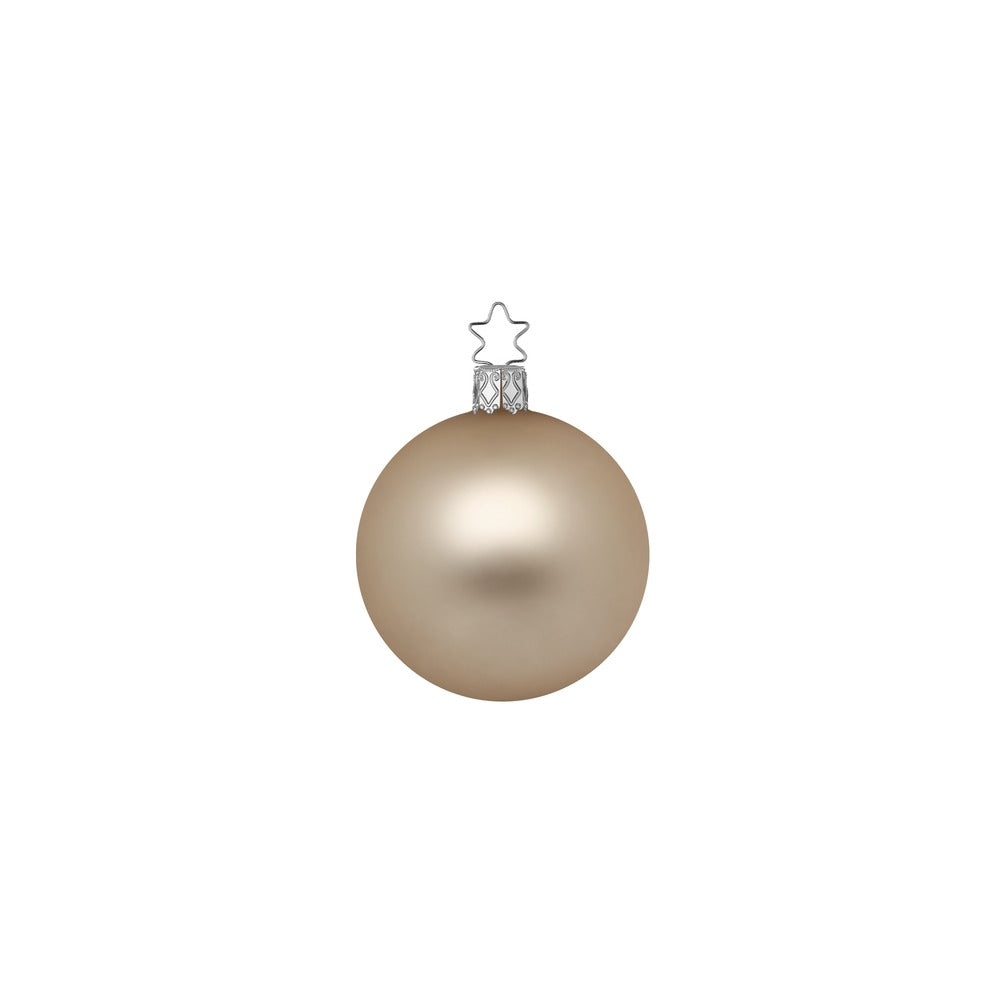inge-glas-christbaumkugel-steinbock-matt-6-cm-creme image 2