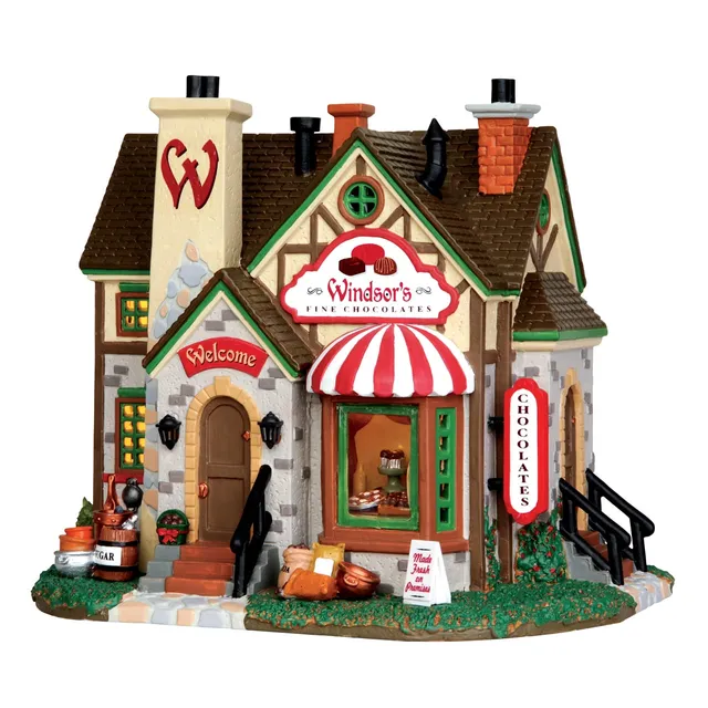 lemax-fine-chocolate-shop-beleuchtetes-haus image 1