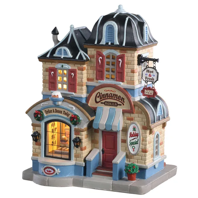 lemax-cinnamon-roll-shop-miniaturhaus image 1