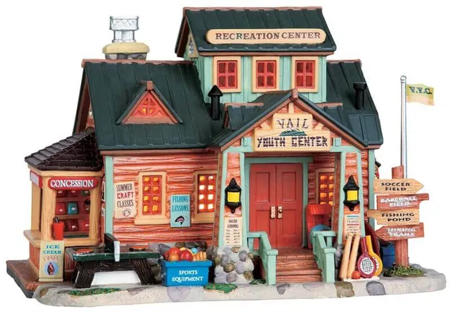lemax-vail-youth-center-beleuchtetes-miniaturhaus-f-rs-winterdorf image 1