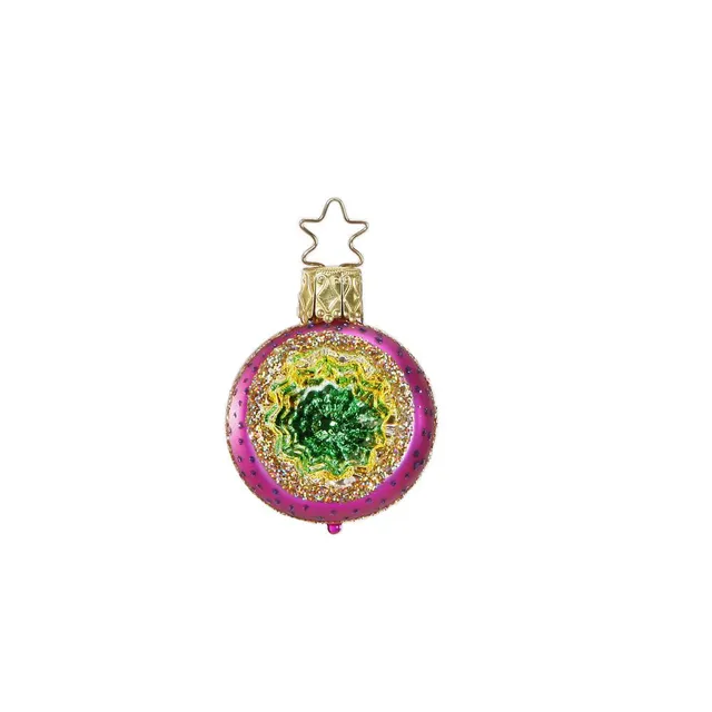 inge-glas-funkelnder-reflex-christbaumkugel-pink-4-cm image 1